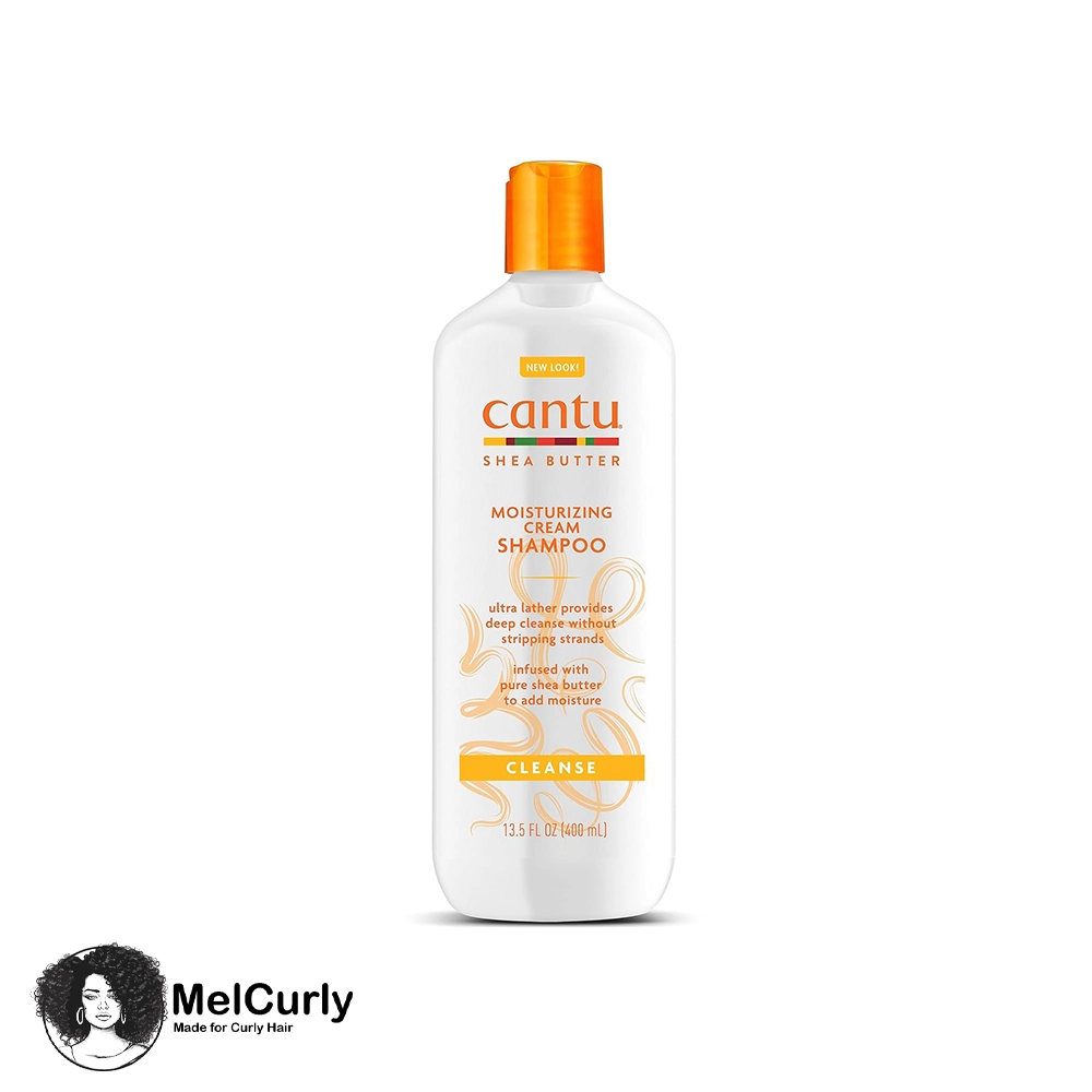 Cantu Moisturizing Cream Shampoo with Shea Butter, 13.5 fl oz melcurly.com