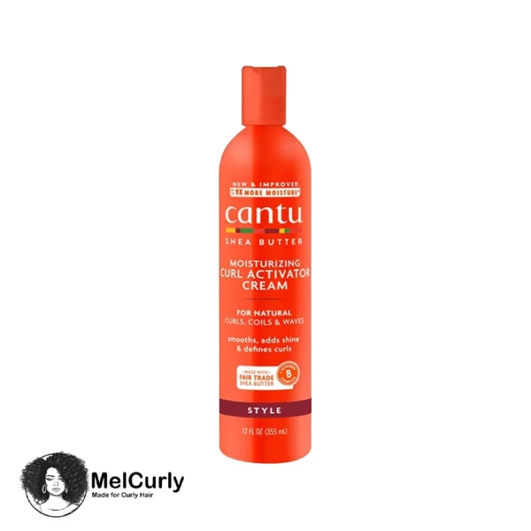 اکتیویتور شی باتر کنتو Cantu Shea Butter Moisturizing Curl Activator Cream 355ml melcurly.com