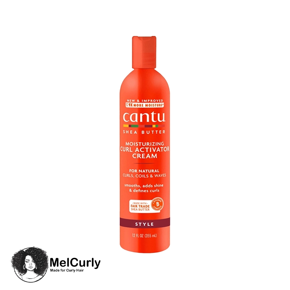 اکتیویتور شی باتر کنتو Cantu Shea Butter Moisturizing Curl Activator Cream 355ml melcurly.com