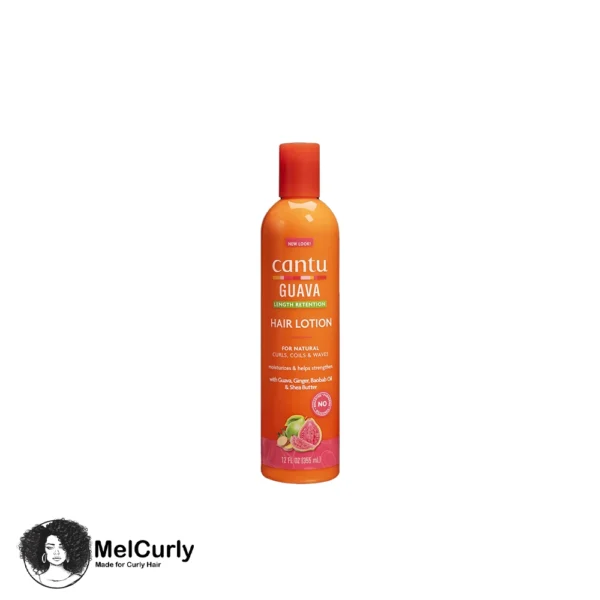لوسیون آبرسان و پروتئین رسان مو گوآوا و زنجبیل کنتو Cantu Guava & Ginger Hair Lotion 354 ml