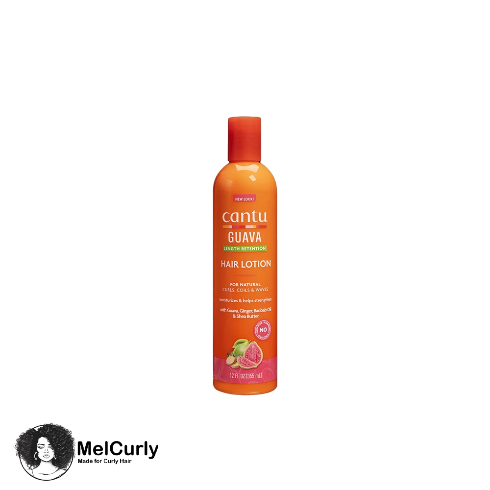 لوسیون آبرسان و پروتئین رسان مو گوآوا و زنجبیل کنتو Cantu Guava & Ginger Hair Lotion 354 ml