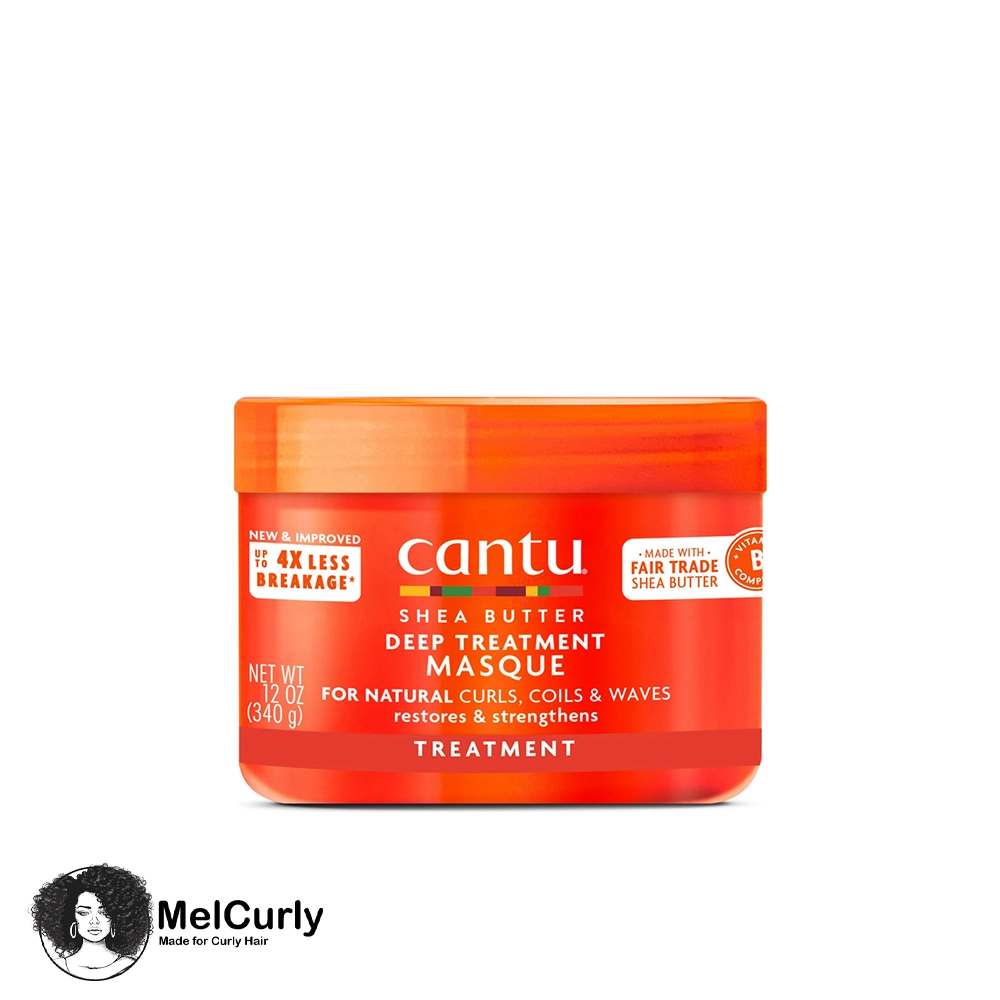 ماسک مو داخل حمام شی باتر کنتو Cantu Deep Treatment Masque 340g مل کرلی Melcurly