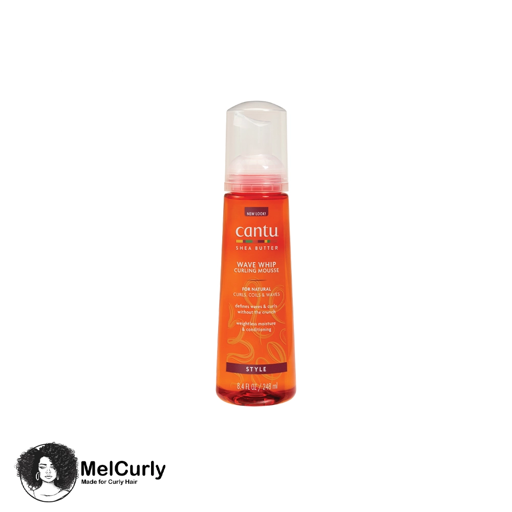 موس مو شی باتر کنتو Cantu Wave Whip Curling Mousse مل کرلی