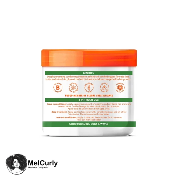 نرم کننده عمیق سه کاره بعد و داخل حمام شی باتر کنتو Cantu Leave-In Conditioning Repair Cream with Shea Butter